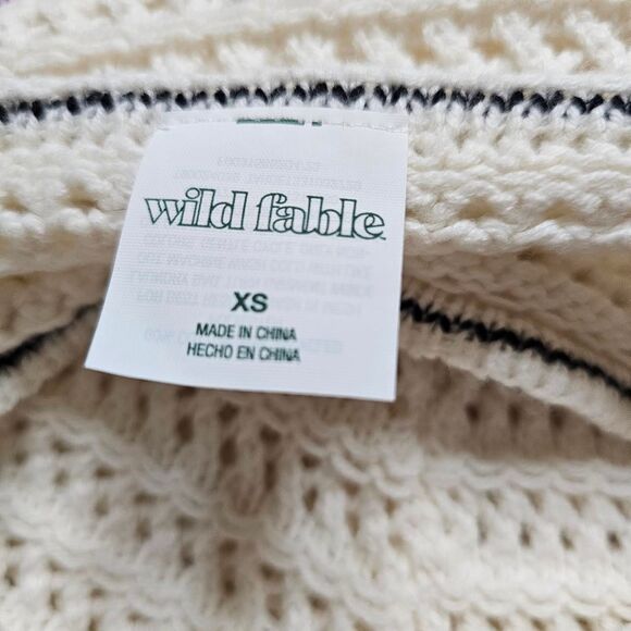 Wild Fable Women's Cream Crochet Set - Picture 6 of 7